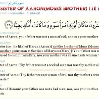 MARY SISTER OF AARON(Moses Brother) LIE BUSTED !