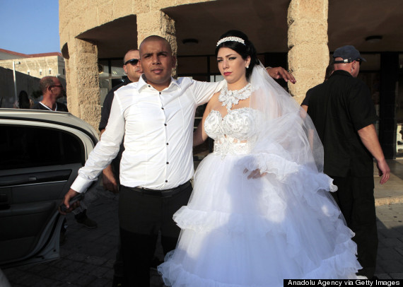 Israeli woman marries a Palestinian in Jaffa