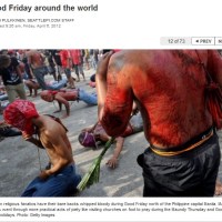 Christian Celebrating Good Friday [Full Blood Pictures]